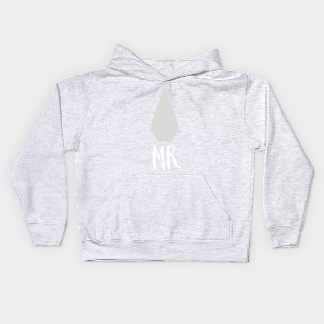 Just Married: Mr Queen Kids Hoodie by FangirlFuel